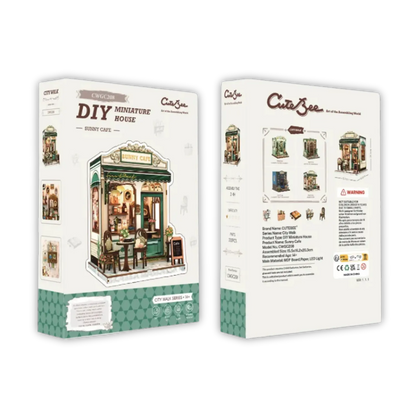 Book Nook Sunny Café Crafterra