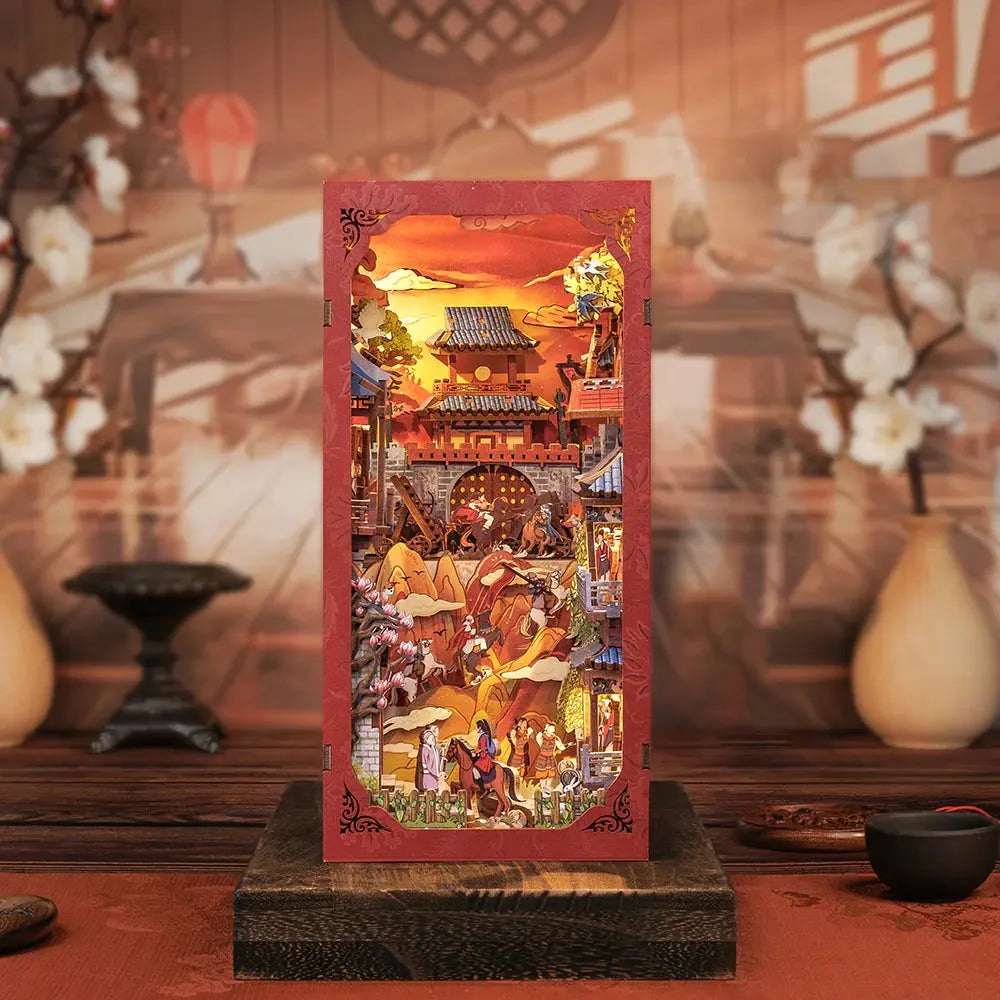 Book Nook The Legend of Mulan - Crafterra