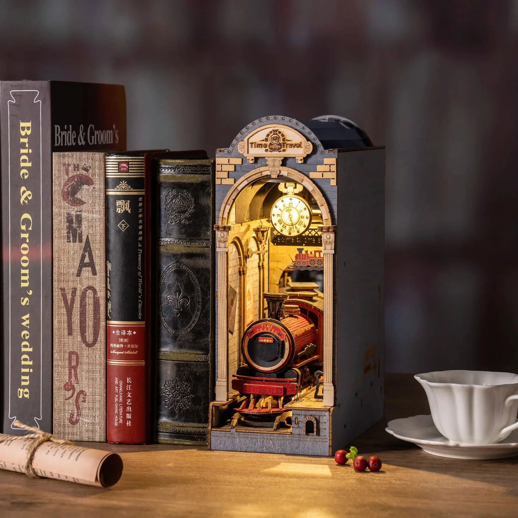 Book Nook Time Travel - Crafterra