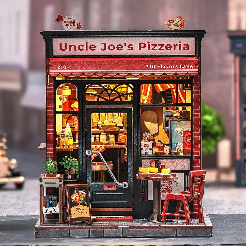 Book Nook Uncle Joe's Pizzeria - Crafterra
