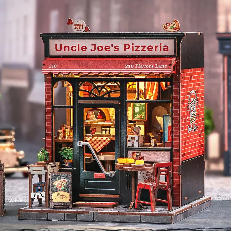 Book Nook Uncle Joe's Pizzeria - Crafterra