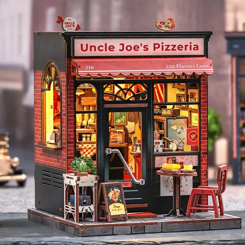 Book Nook Uncle Joe's Pizzeria - Crafterra