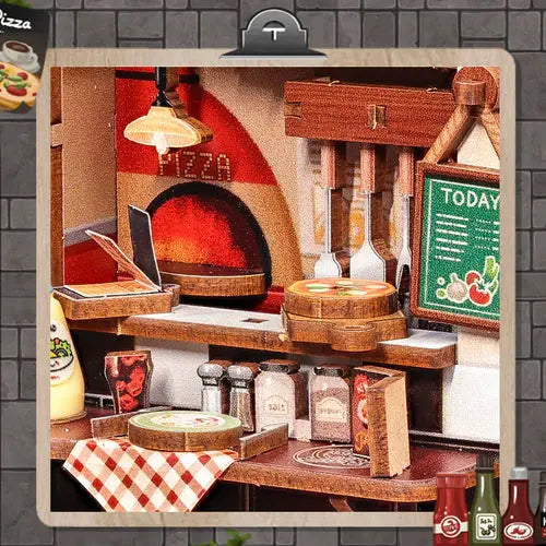 Book Nook Uncle Joe's Pizzeria - Crafterra