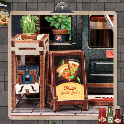 Book Nook Uncle Joe's Pizzeria - Crafterra