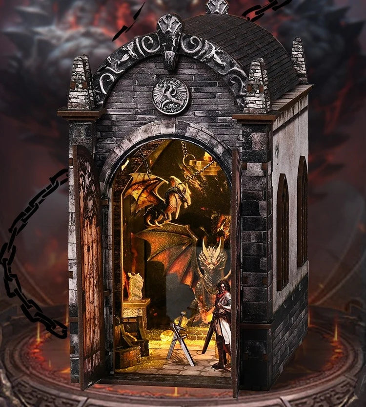 Book Nook Dragons Treasure Labyrinth