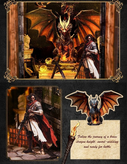 Book Nook Dragons Treasure Labyrinth