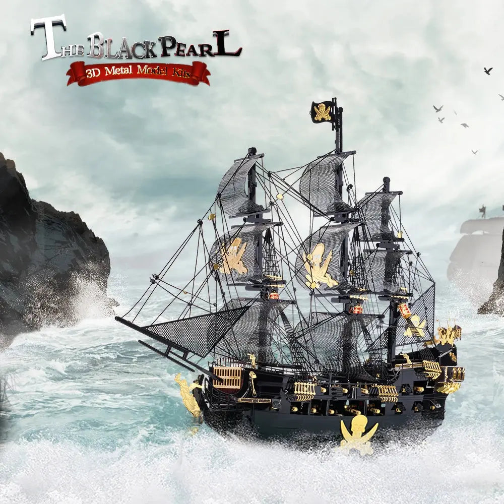 Puzzle 3D The Black Pearl