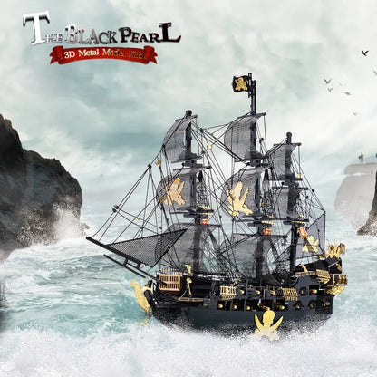 Puzzle 3D The Black Pearl