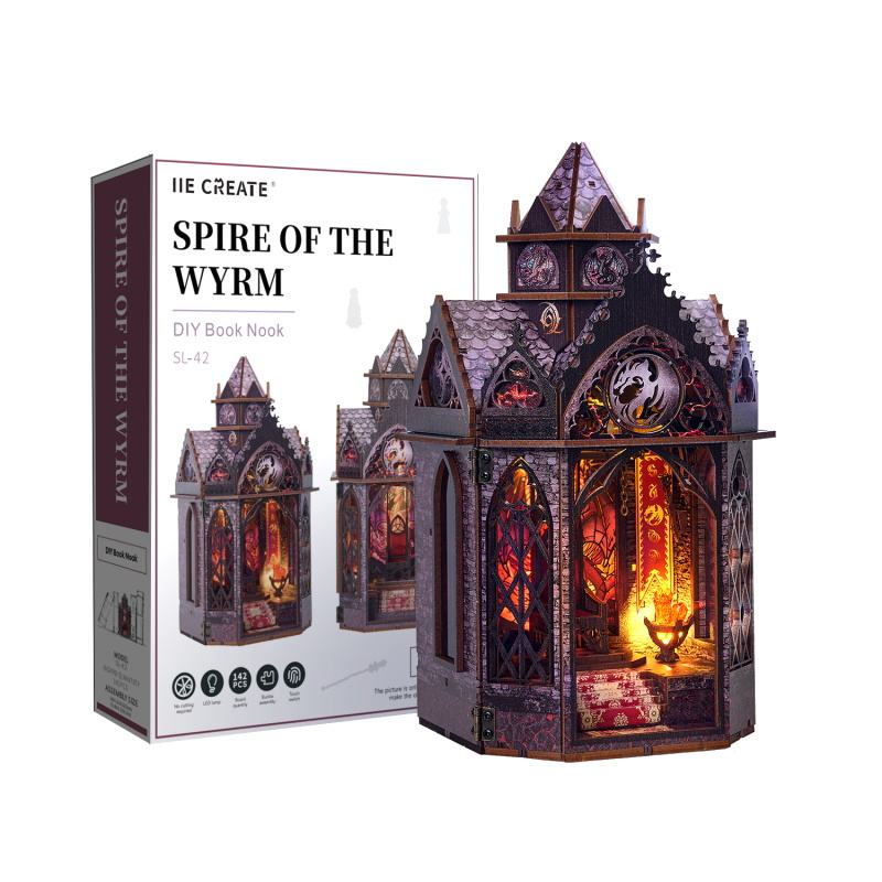 Book Nook Spire of the Wyrm