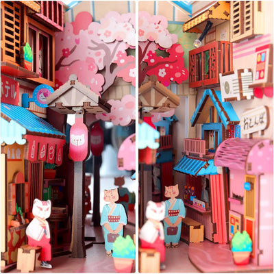 Book Nook Cat Grocery - Crafterra