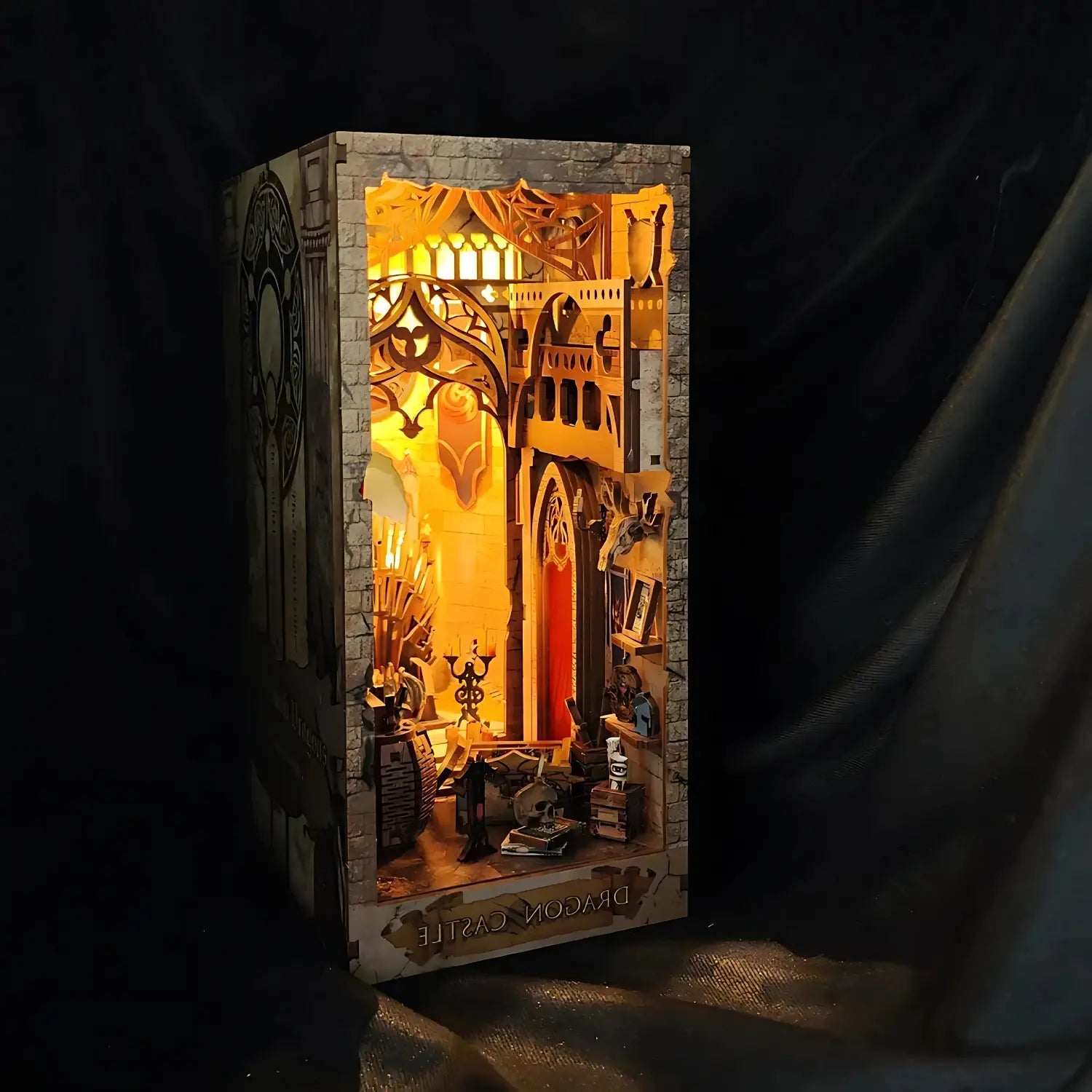 Book Nook Dragon Castle - Crafterra