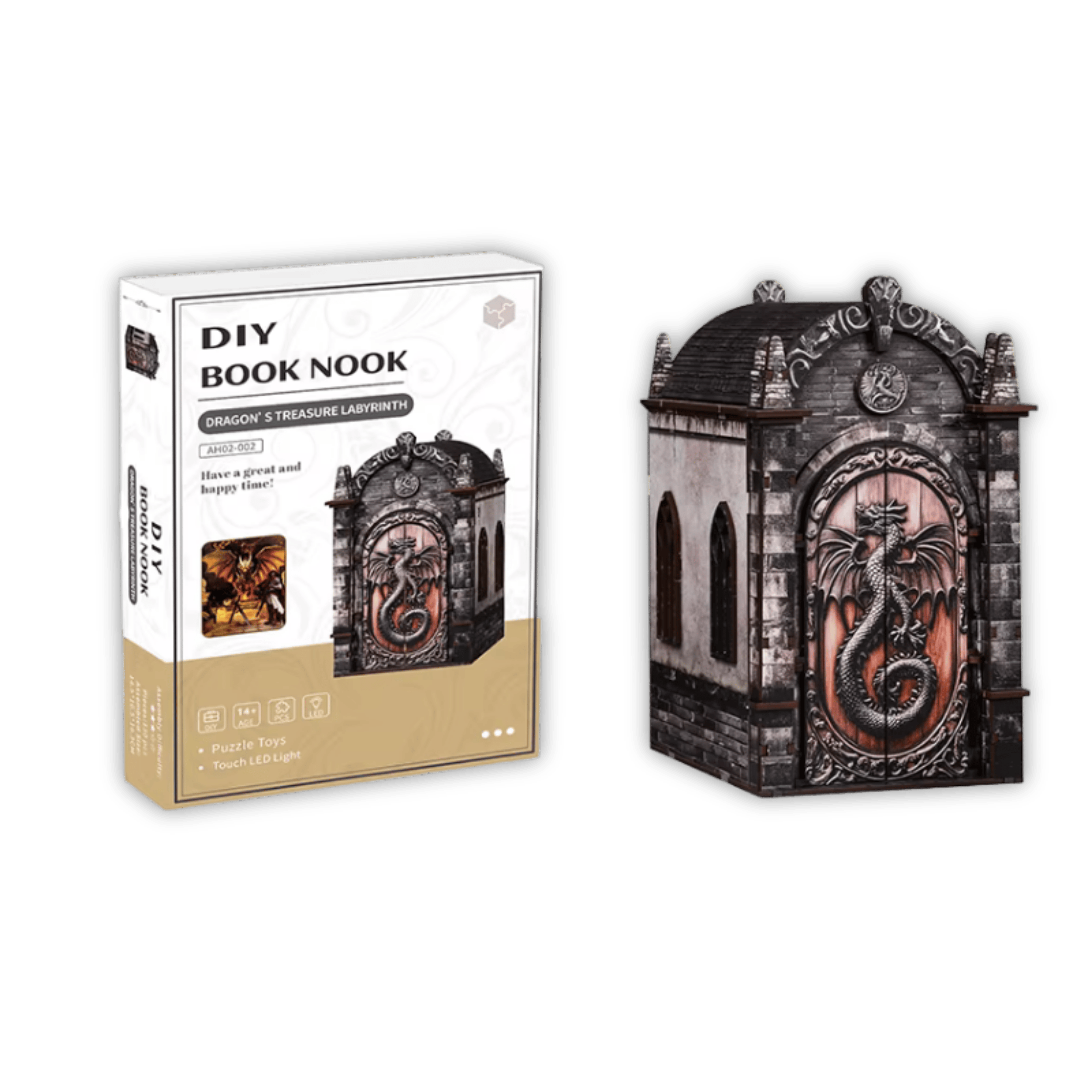 Book Nook Dragons Treasure Labyrinth