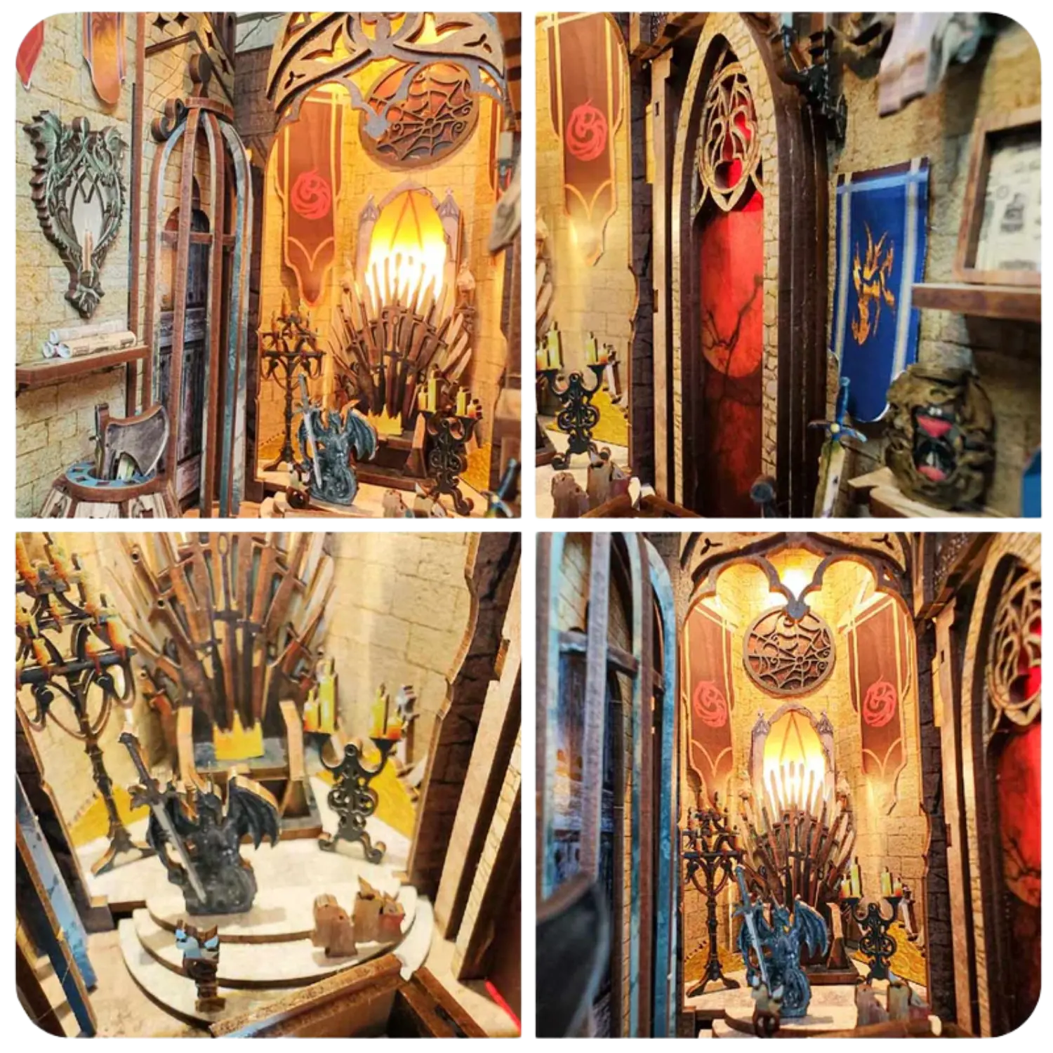 Book Nook Dragon Castle - Crafterra
