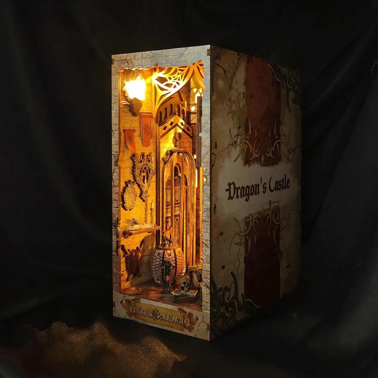 Book Nook Dragon Castle - Crafterra