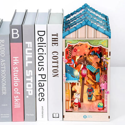 Book Nook Cat Grocery - Crafterra