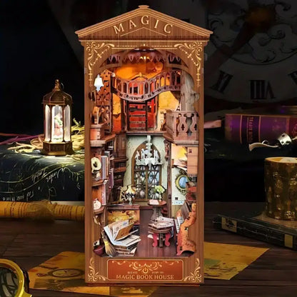 Book Nook Magic Book House - Crafterra