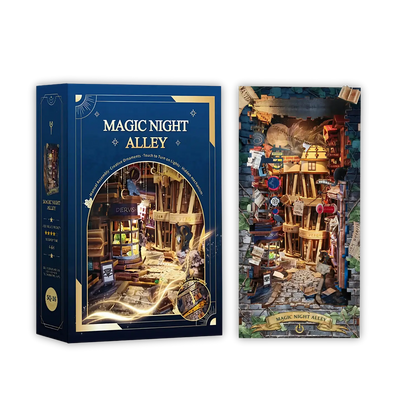 Book Nook Magic Night Alley