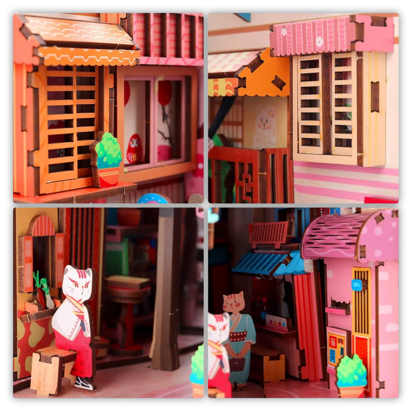 Book Nook Cat Grocery