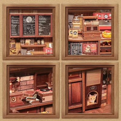 Book Nook Corner Coffee Shop - Crafterra