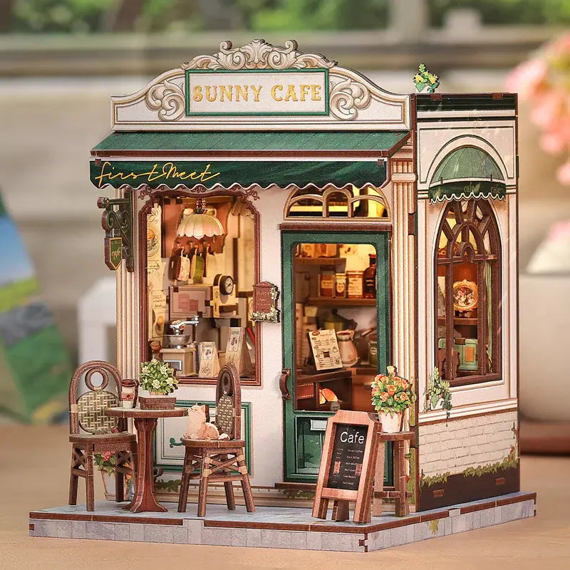 Book Nook Sunny Café - Crafterra