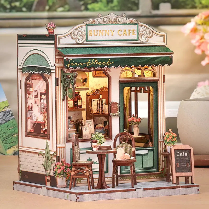Book Nook Sunny Café - Crafterra