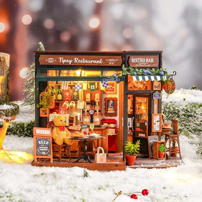 Maison Miniature Tipsy Restaurant - Crafterra