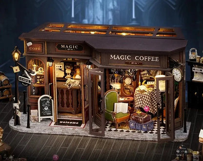Maison Miniature Vintage Coffee Shop - Crafterra