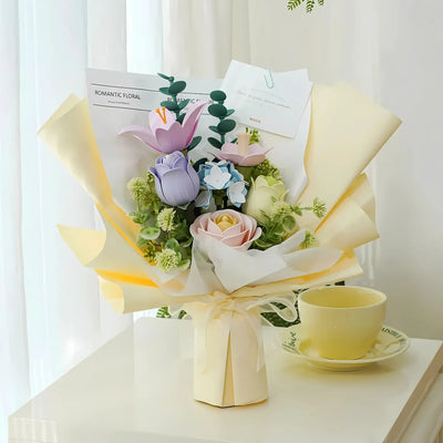Puzzle 3D Bouquet de Printemps - Crafterra