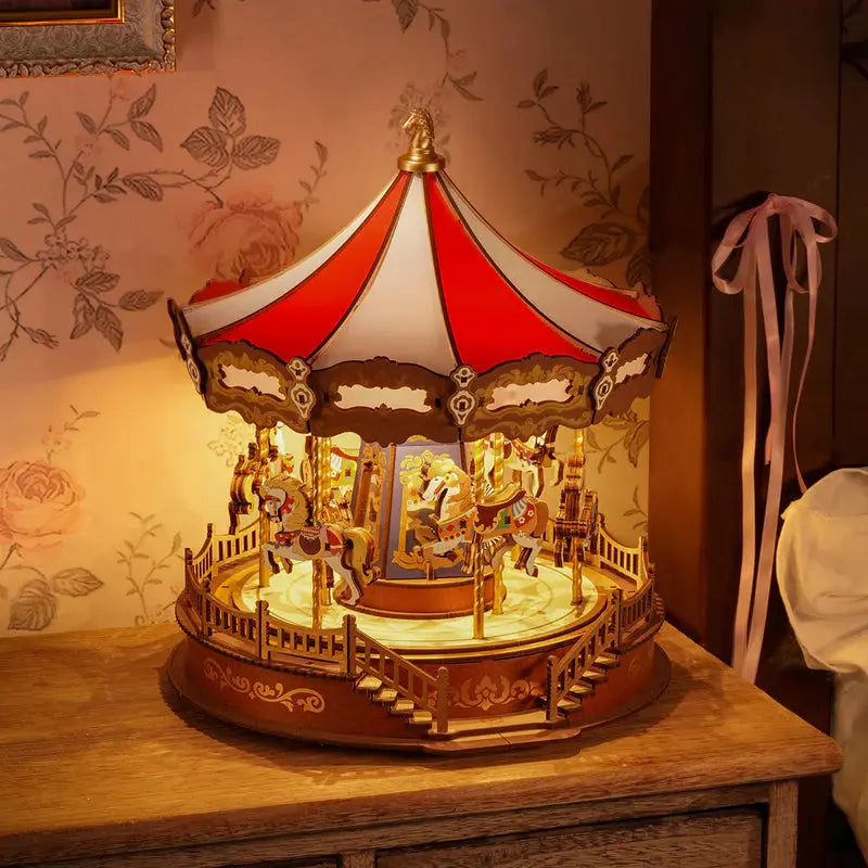 Puzzle 3D Carrousel Classique - Crafterra