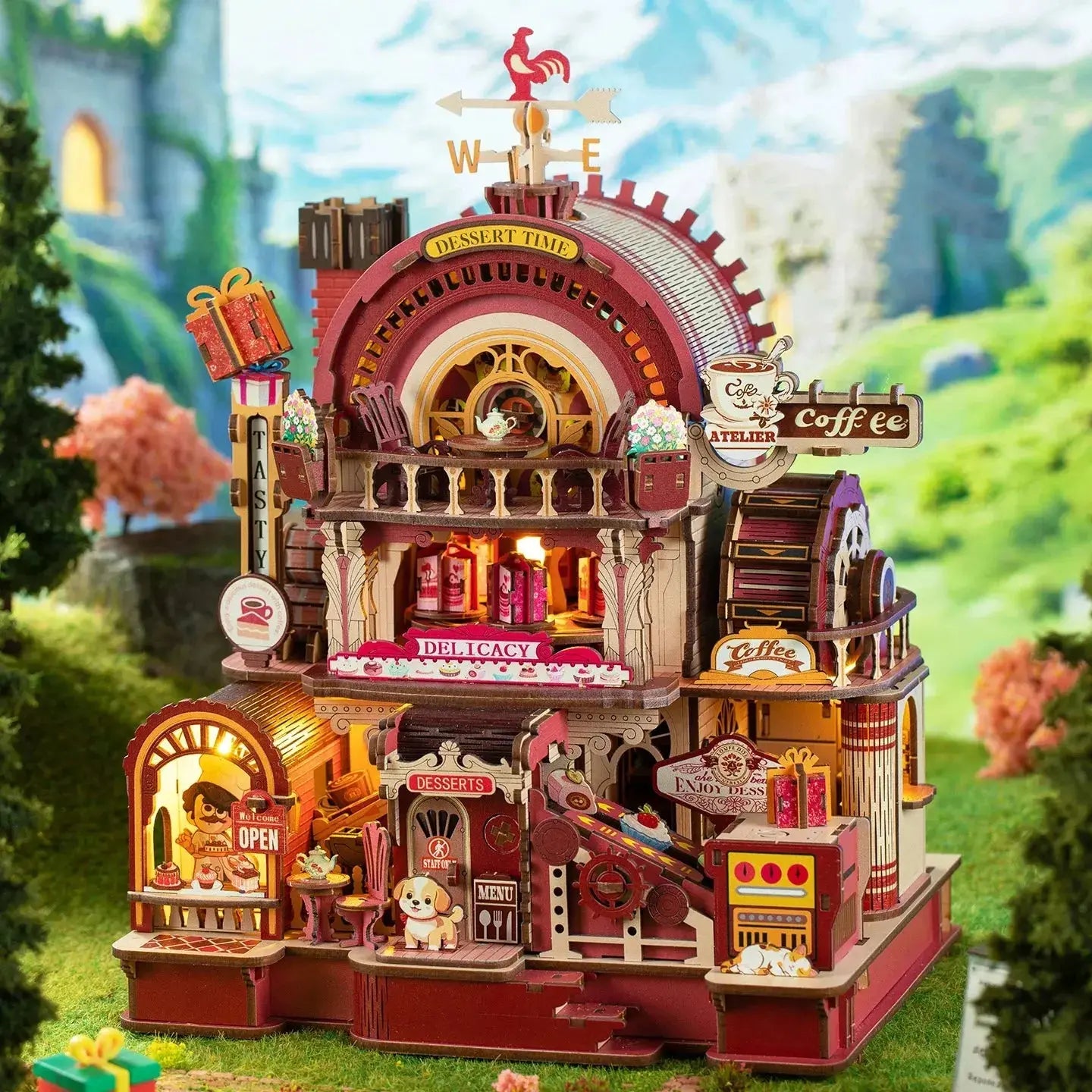 Puzzle 3D Dessert Atelier Crafterra