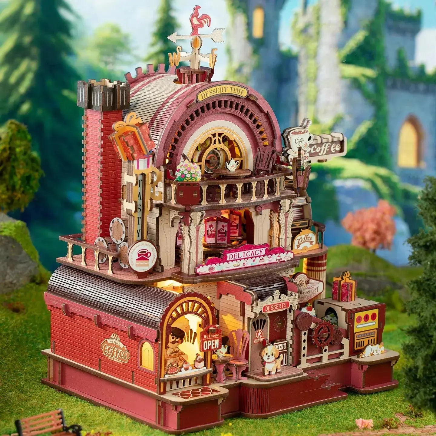 Puzzle 3D Dessert Atelier Crafterra