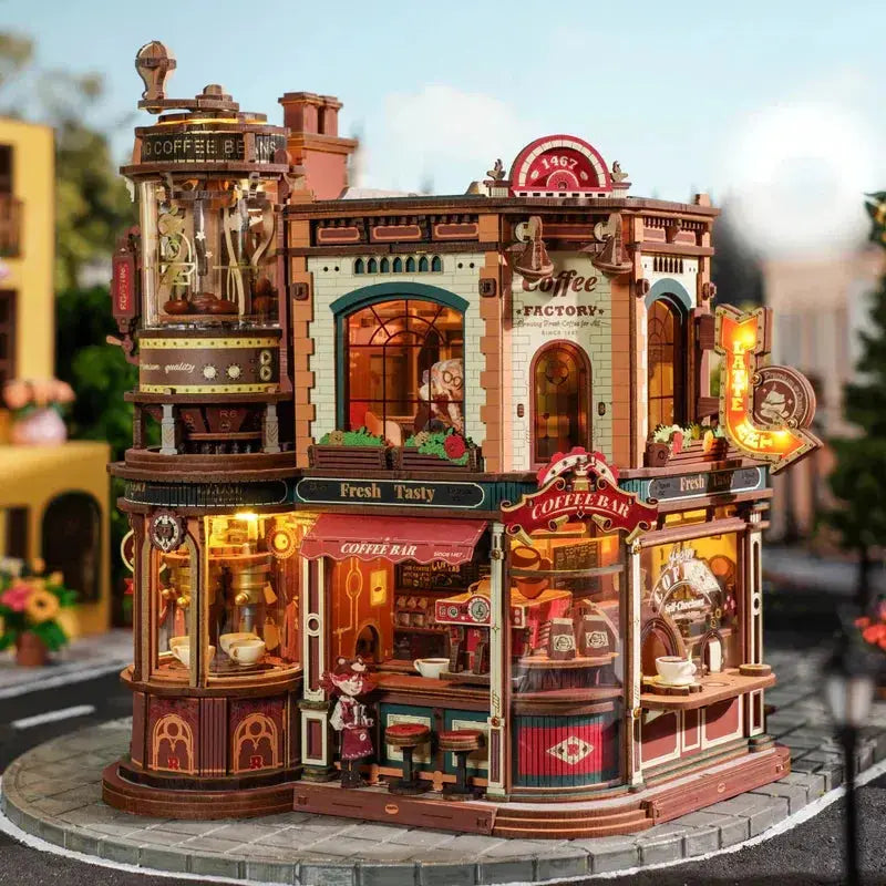 Puzzle 3D Dream Coffee Factory Crafterra
