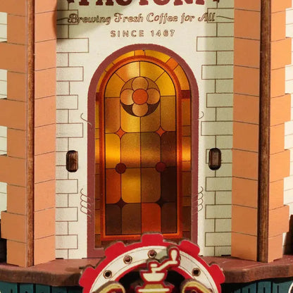 Puzzle 3D Dream Coffee Factory Crafterra
