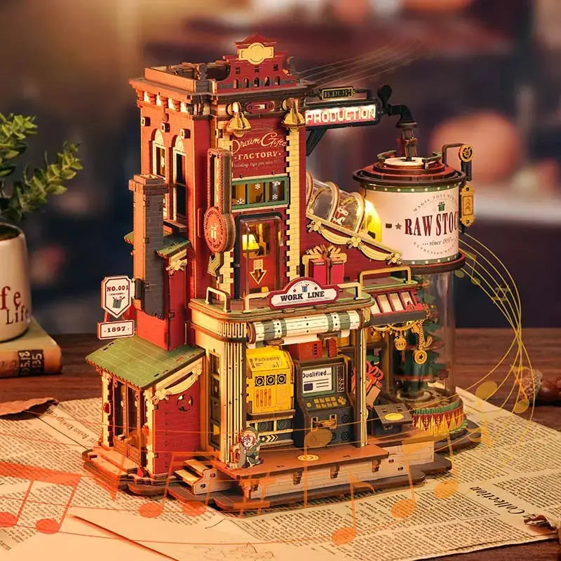 Puzzle 3D Dream Gift Factory Crafterra