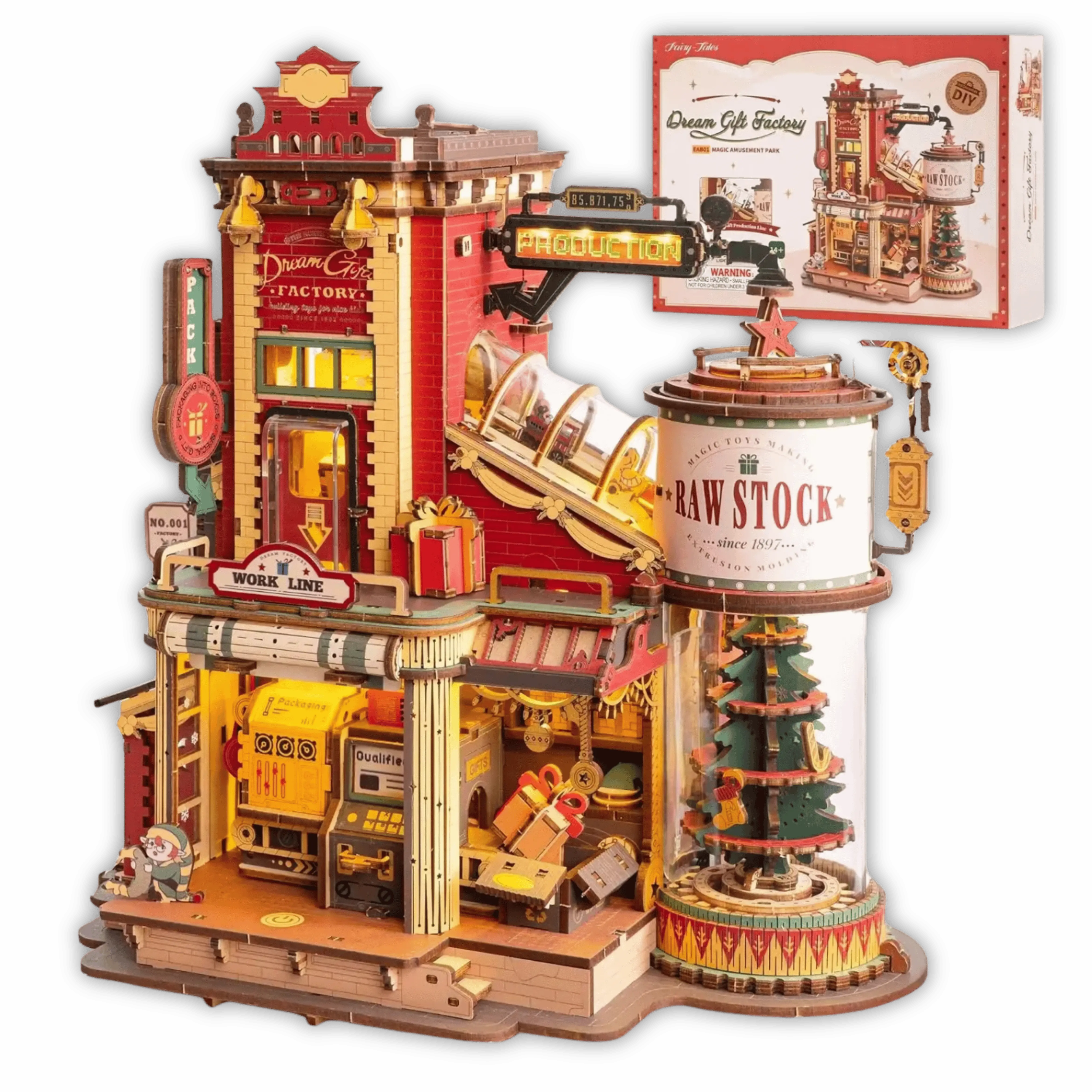 Puzzle 3D Dream Gift Factory Crafterra