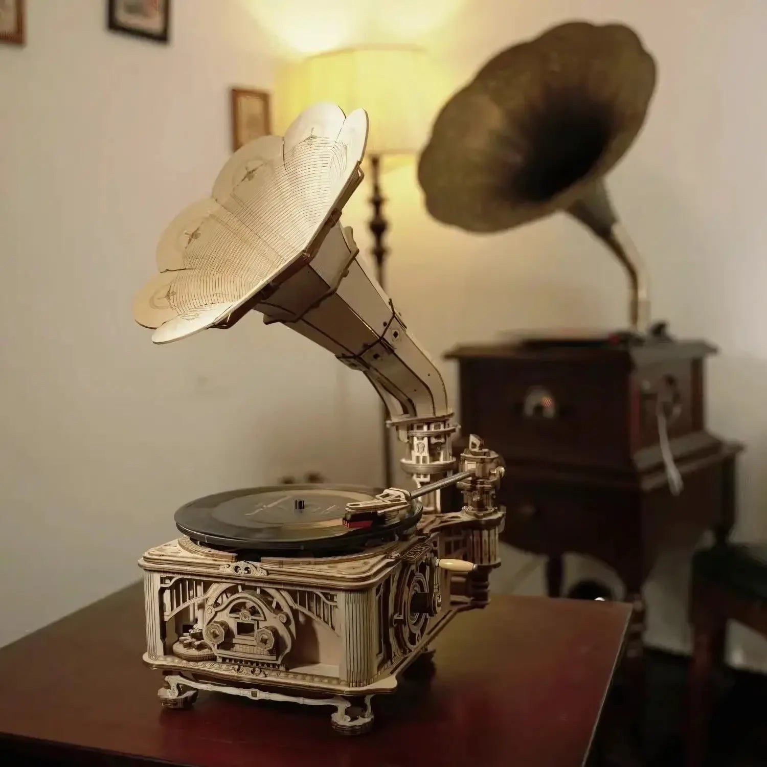 Puzzle 3D Gramophone classique - Crafterra