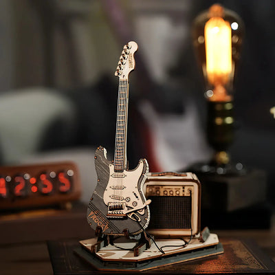 Puzzle 3D Guitare Electrique - Crafterra