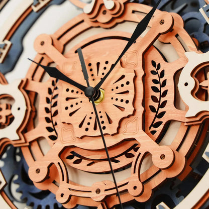 Puzzle 3D Horloge Murale Romantique - Crafterra