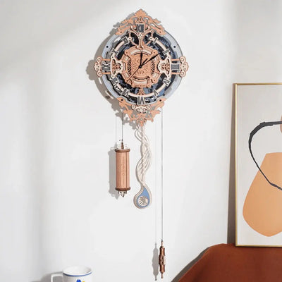 Puzzle 3D Horloge Murale Romantique - Crafterra