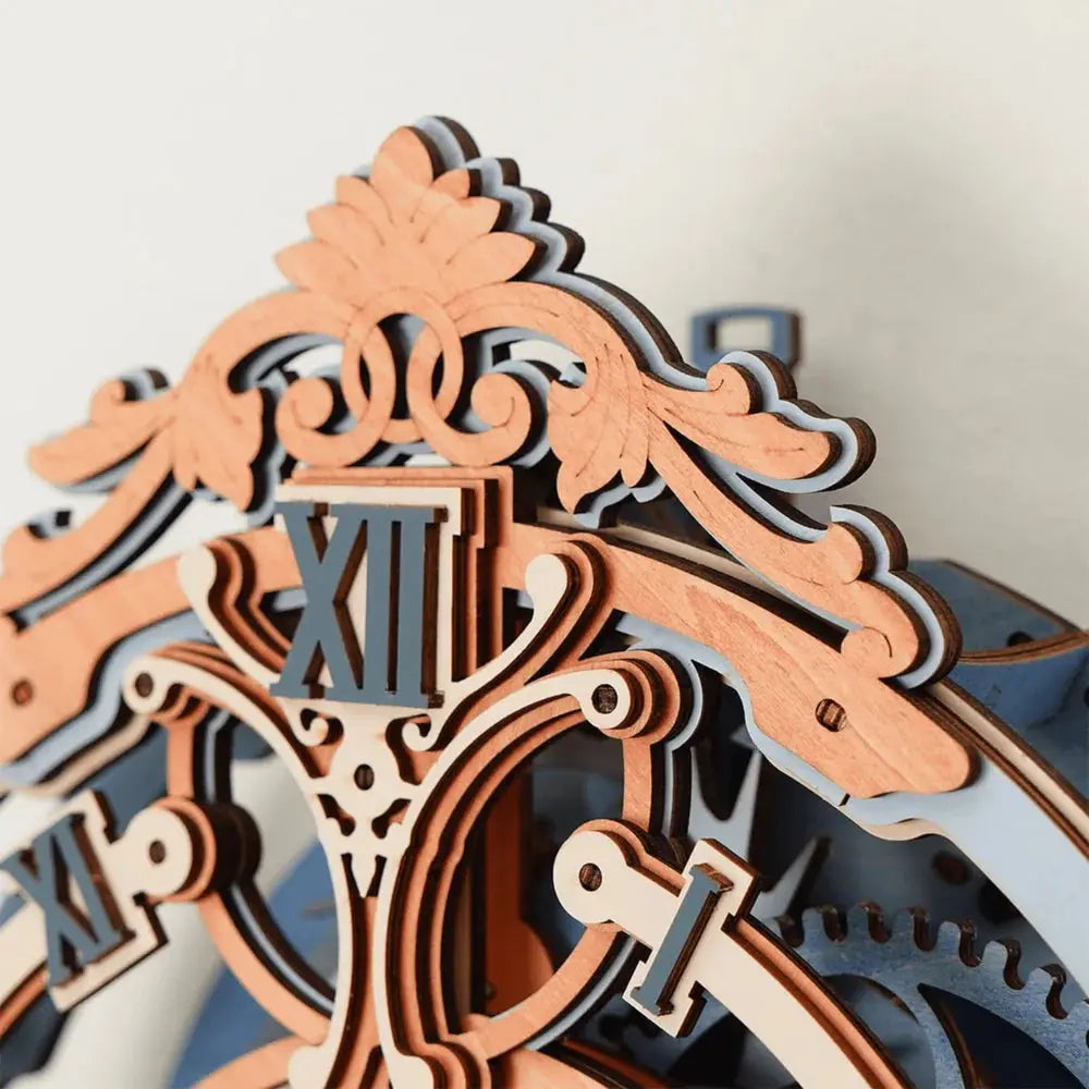 Puzzle 3D Horloge Murale Romantique - Crafterra