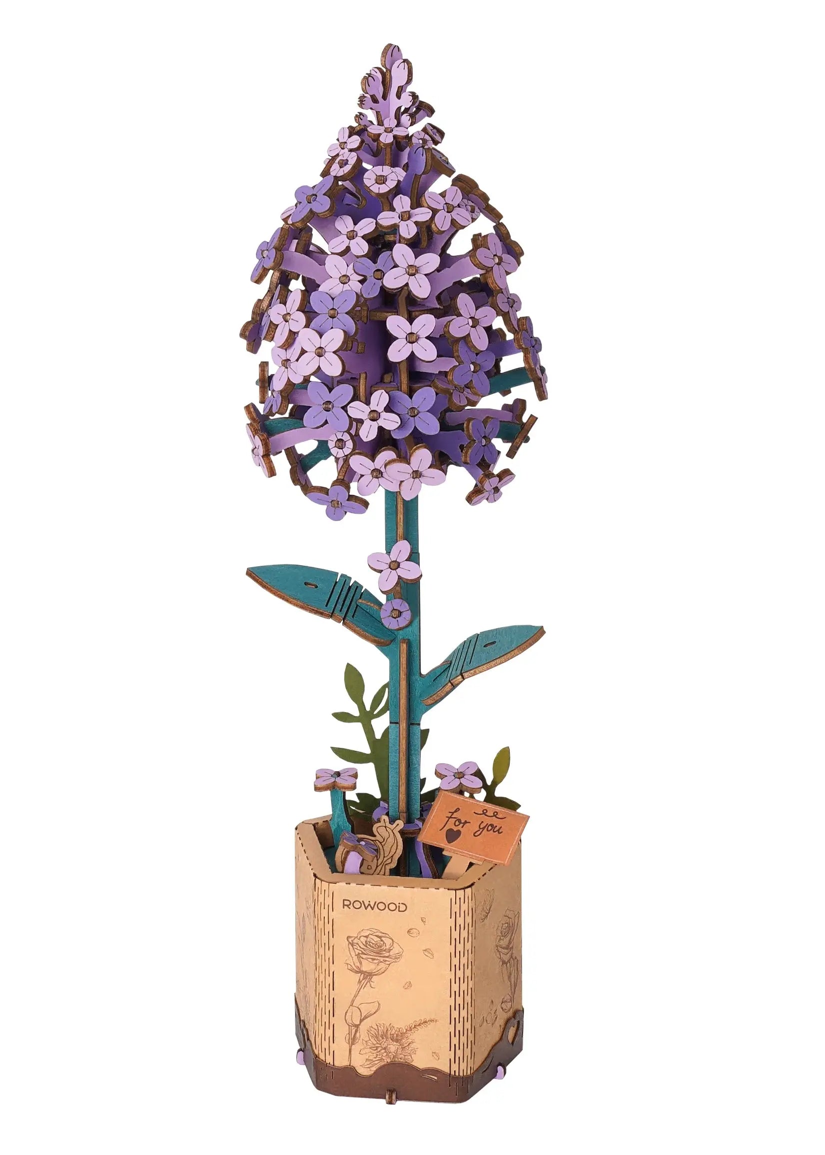 Puzzle 3D Lilas Crafterra