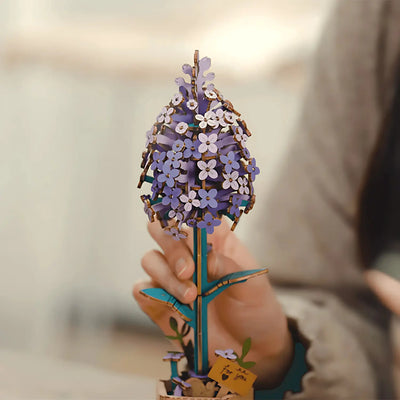 Puzzle 3D Lilas Crafterra