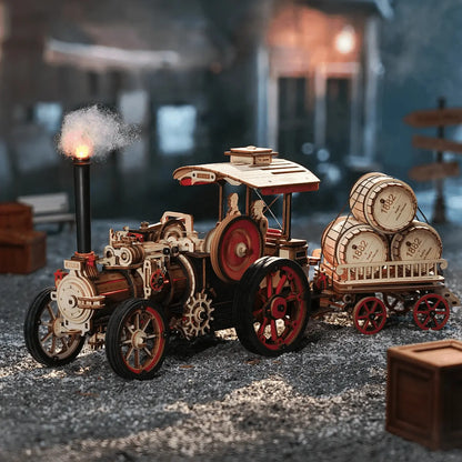 Puzzle 3D Locomotive à Vapeur - Crafterra