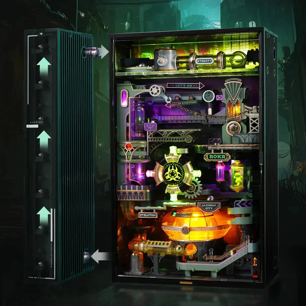 Puzzle 3D Marble Run - Alchemy City - Crafterra