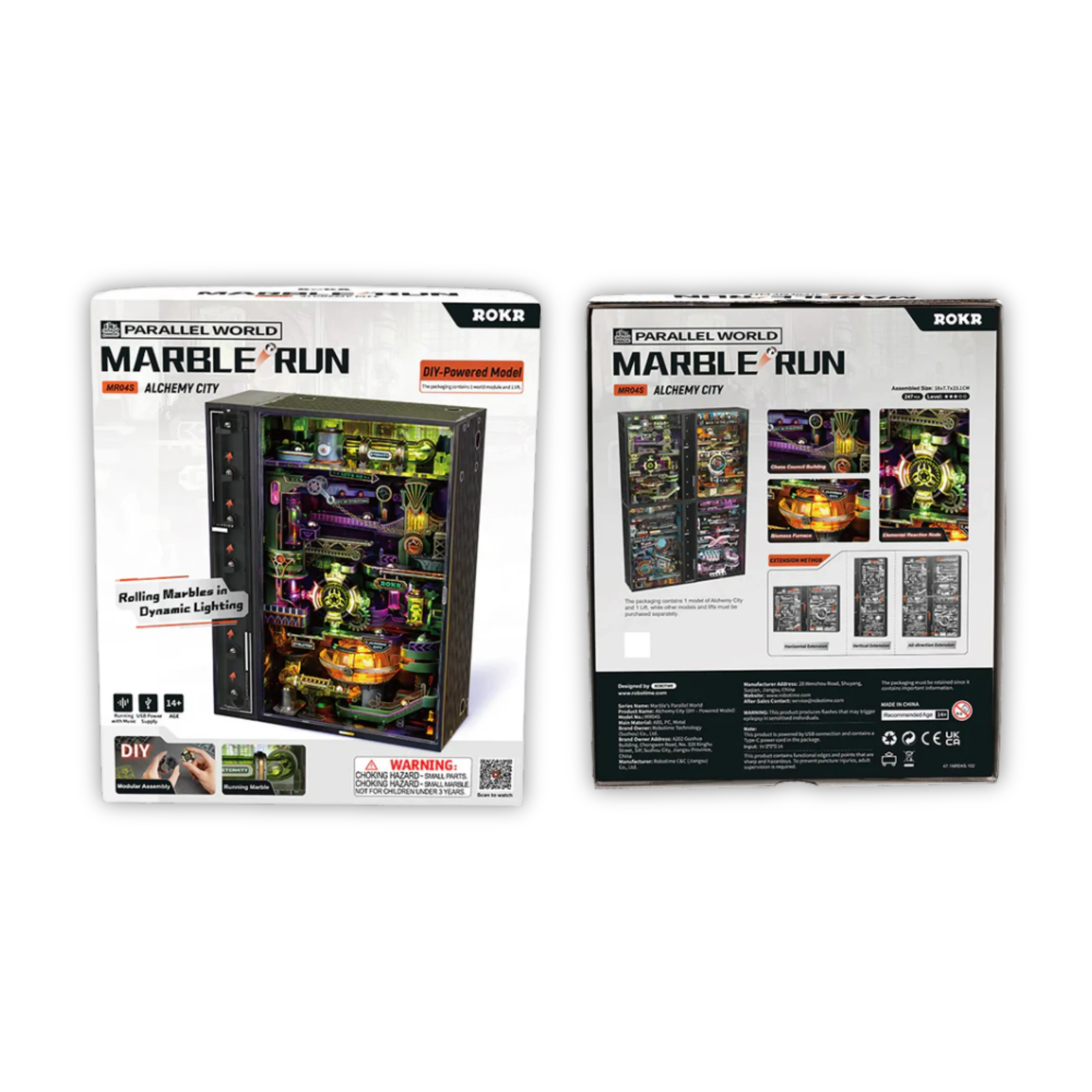 Puzzle 3D Marble Run - Alchemy City Crafterra