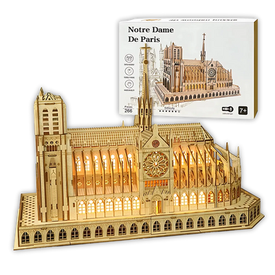 Puzzle 3D Notre Dame De Paris Crafterra