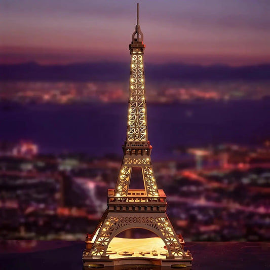 Puzzle 3D Nuit de la Tour Eiffel - Crafterra