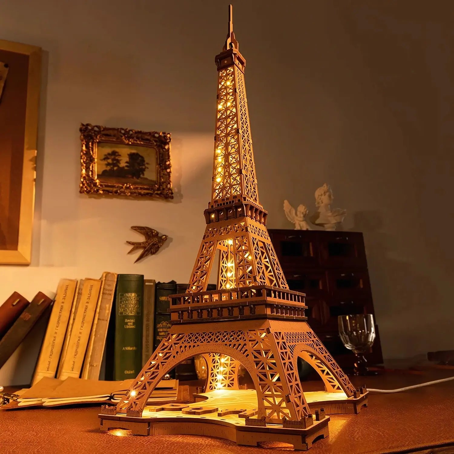Puzzle 3D Nuit de la Tour Eiffel - Crafterra