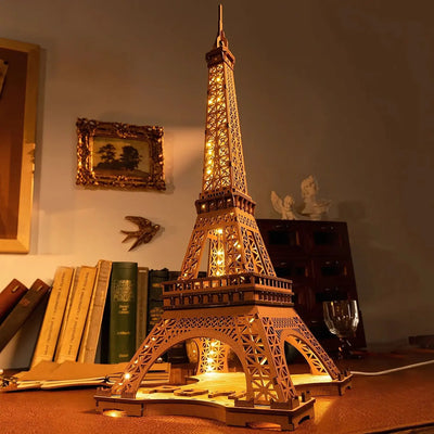 Puzzle 3D Nuit de la Tour Eiffel - Crafterra