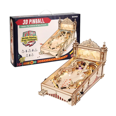 Puzzle 3D Pinball Machine Crafterra